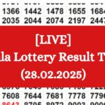 [LIVE] Kerala Lottery Result Today (28.02.2025): KARUNYA PLUS KN-563 Friday 3PM Draw  