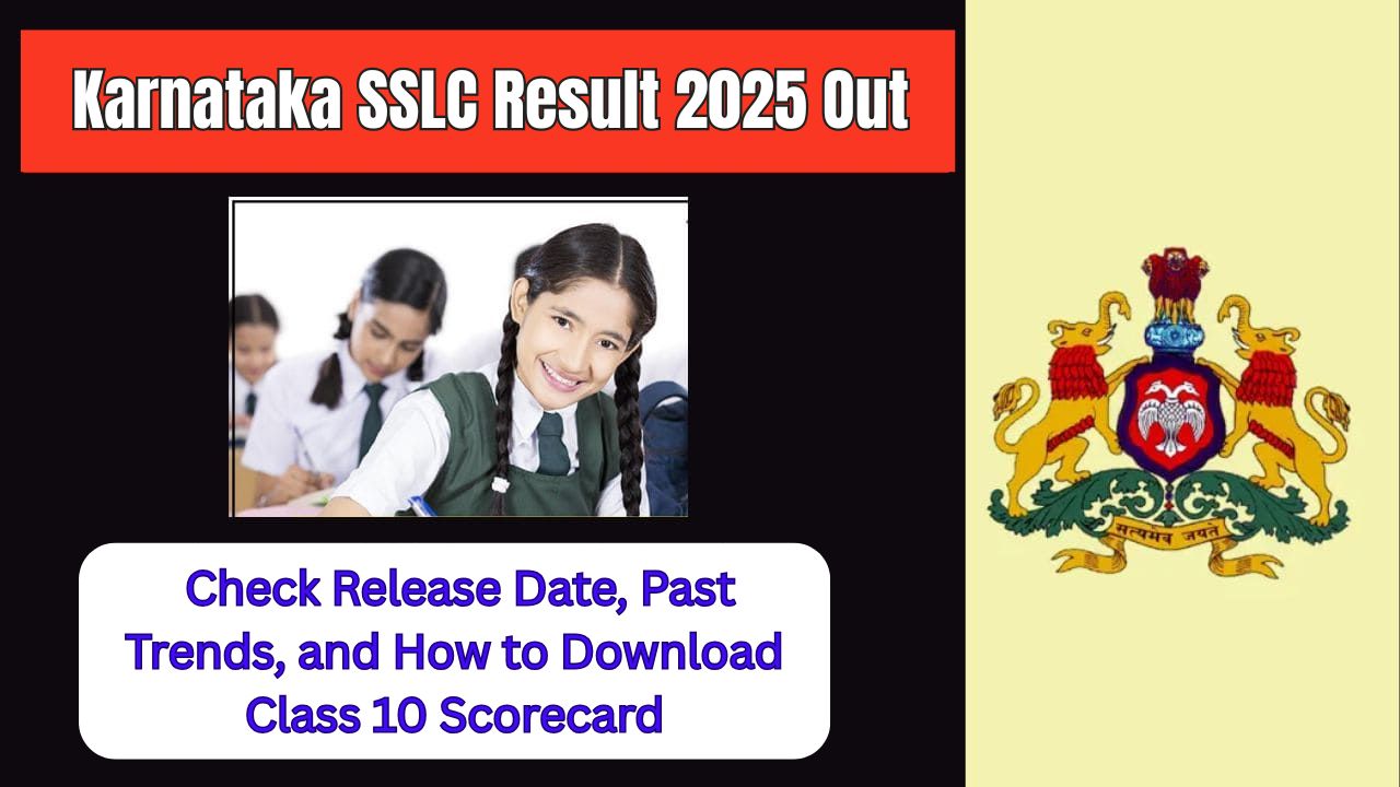 Karnataka SSLC Result 2025 Out
