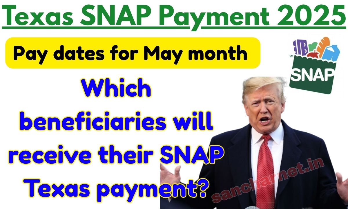 Texas SNAP Payment May 2025 - Which beneficiaries will receive their SNAP Texas payment? 1 Texas SNAP Payment May 2025