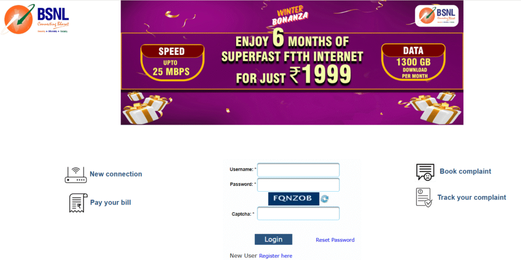 BSNL Self Care Portal