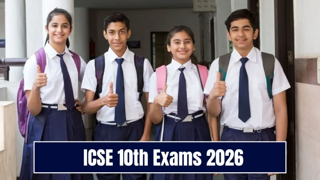 ICSE 10th Exams 2026