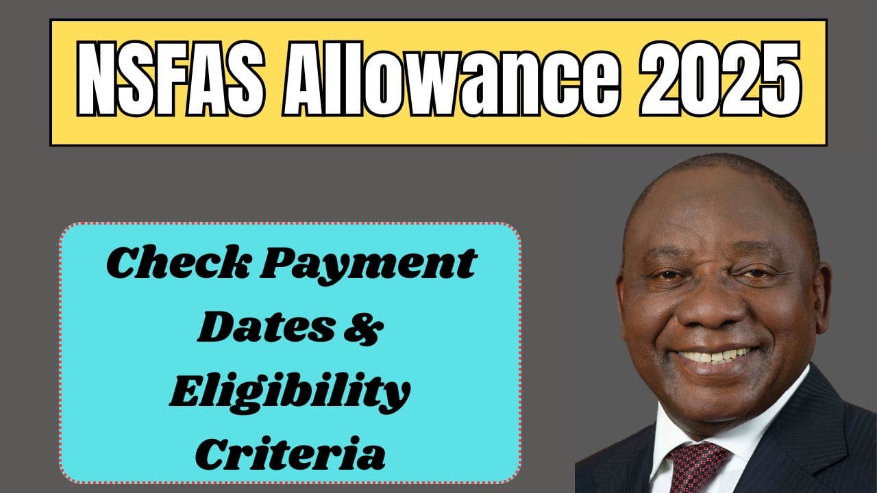 NSFAS Allowance 2025